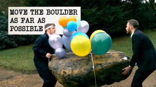Thumbnail for Move The Boulder As Far Away As Possible | Full Task | Taskmaster | Taskmaster