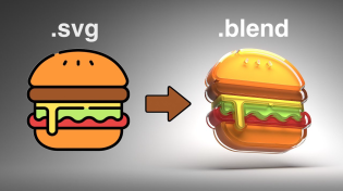 Thumbnail for Tutorial: Rendering 2D Icons as 3D Objects in Blender | Polyfjord